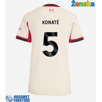 Liverpool Ibrahima Konate #5 Gostujuci Dres za Ženska 2025-26 Kratak Rukav